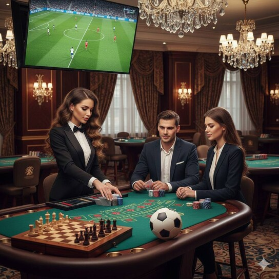 多种棋牌背景图